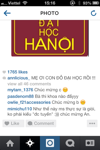 Điểm thi Đại học của các hot girl sinh năm 96