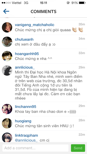 Điểm thi Đại học của các hot girl sinh năm 96