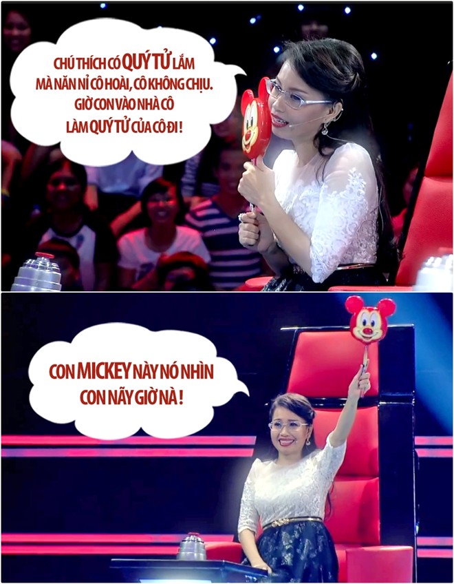 Những chiêu dụ dỗ 'bá đạo' trên sân khấu The Voice Kids