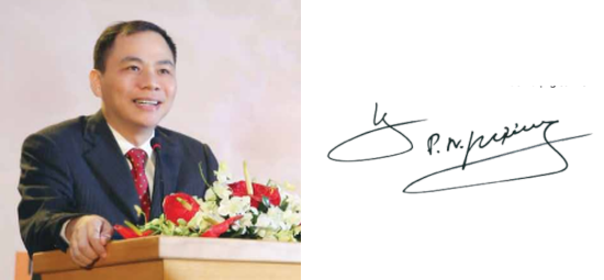 Chữ ký của những doanh nhân thành đạt nhất Việt Nam