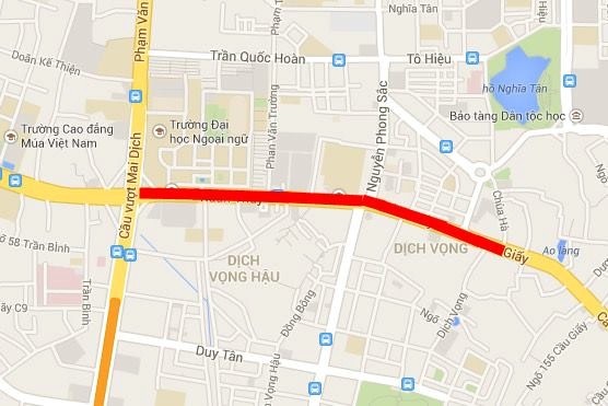 Hà Nội cấm ô tô lưu thông trên tuyến đường trọng điểm Hà Nội cấm ô tô lưu thông trên tuyến đường trọng điểm