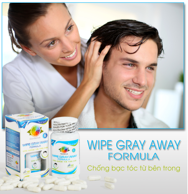 Hóa giải nỗi lo tóc bạc sớm