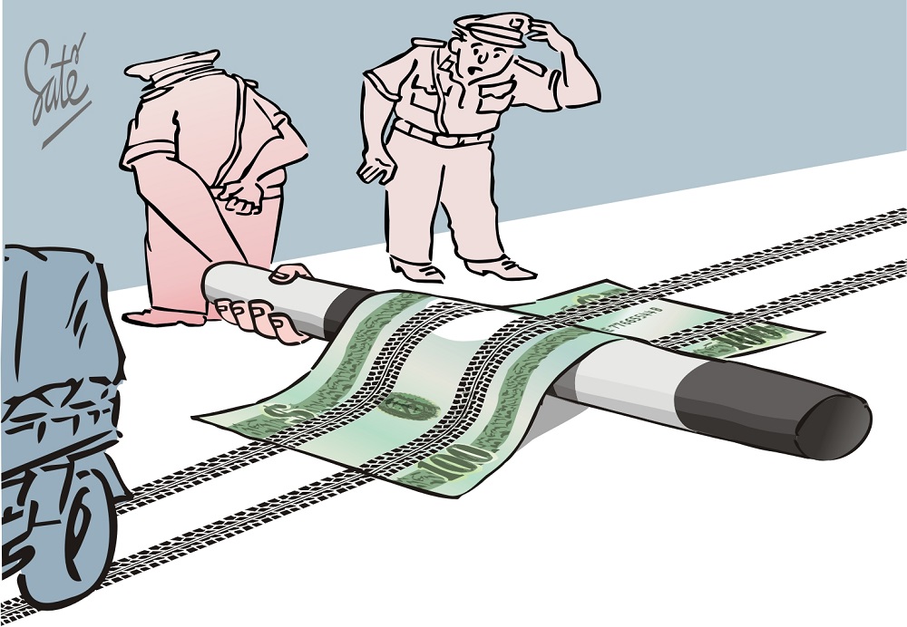 Tiếng nói đanh thép về hiện thực xã hội qua tranh biếm