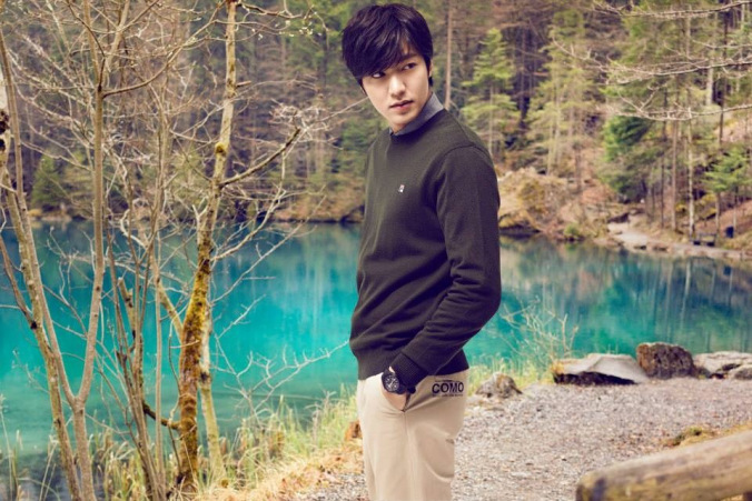 Lee Min Ho khỏe khoắn trong trang phục thu đông của FILA