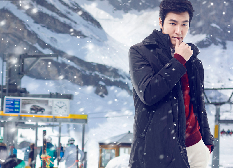 Lee Min Ho khỏe khoắn trong trang phục thu đông của FILA