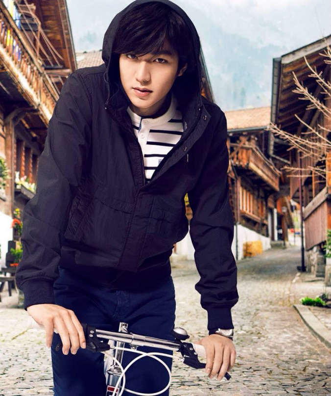 Lee Min Ho khỏe khoắn trong trang phục thu đông của FILA