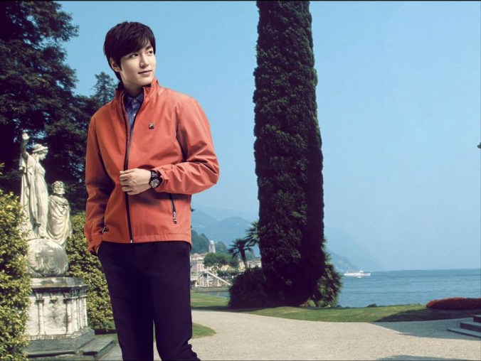 Lee Min Ho khỏe khoắn trong trang phục thu đông của FILA