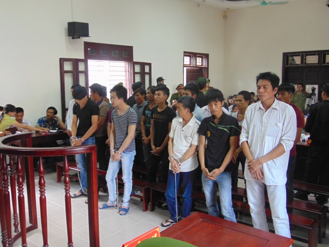 Thanh Hóa: Xét xử 19 bị cáo trong vụ “hỗn chiến sông Yên”