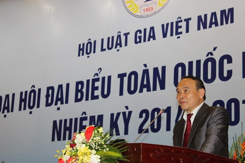 Ông Nguyễn Văn Quyền giữ chức Chủ tịch Hội luật gia VN khóa XII