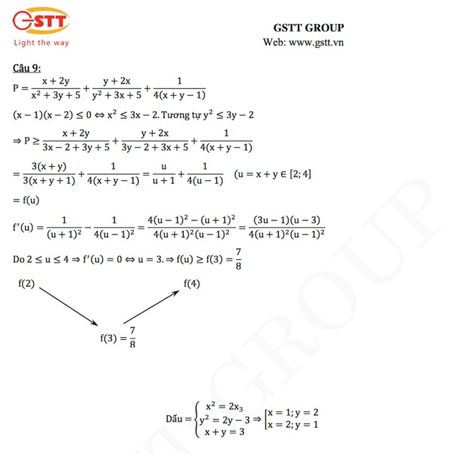 Đáp án đề thi đại học môn toán khối D năm 2014 Đáp án đề thi đại học môn toán khối D năm 2014
