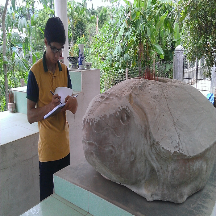 (bgiay)Đi tìm lời giải chuyện trấn yểm ở vùng đất thiêng dưới châ