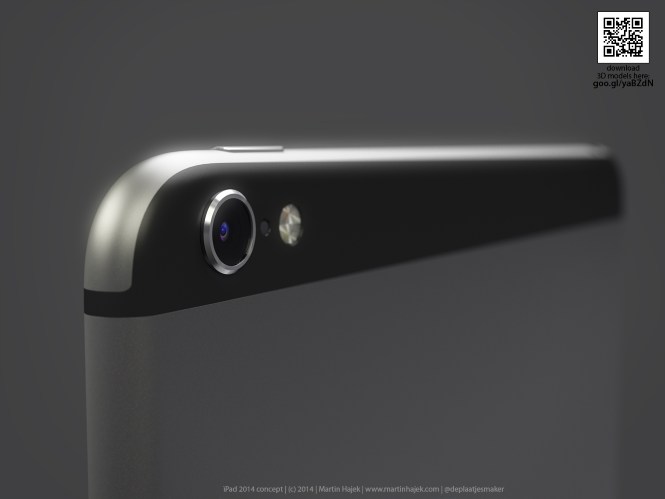 Ngắm concept tuyệt đẹp của iPad Air 2 với camera lồi