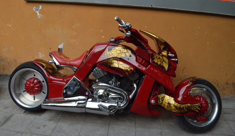 Mãn nhãn trước siêu mô tô dáng 