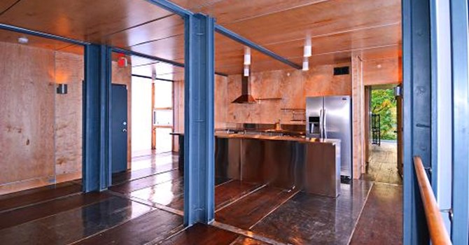 “Biến” container thành ngôi nhà triệu USD “Biến” container thành ngôi nhà triệu USD