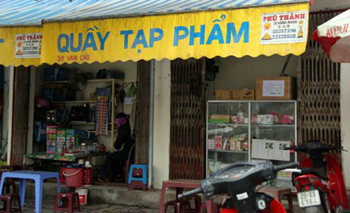 Cửa hàng 1m2 siêu độc, siêu đắt ở Hà Nội