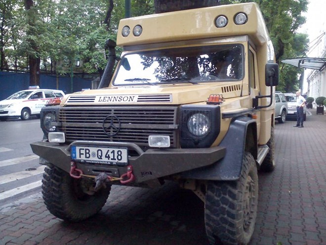 10 chiếc Mercedes G-Class xuyên thế giới đến Hà Nội