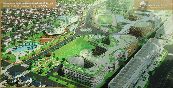 Tp. HCM: Những biệt thự trăm tỷ trong khu đô thị 'bụng thần tài'