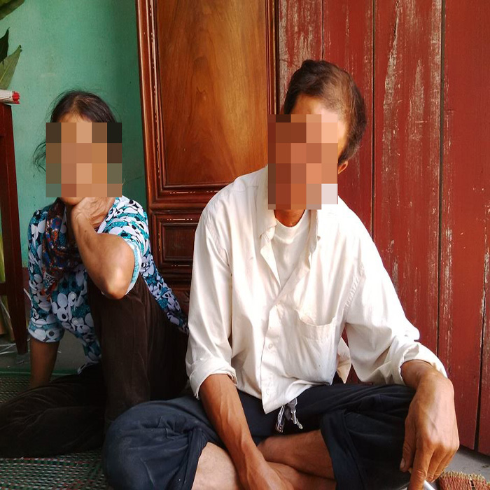 (bgiay)Cám cảnh gia đình có con trai sát hại bố vì bị nghi lấy tr