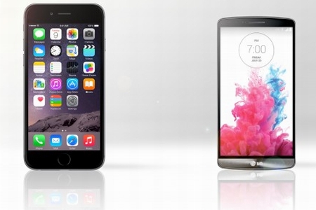 iPhone 6 Plus bị đánh giá thấp hơn LG G3 iPhone 6 Plus bị đánh giá thấp hơn LG G3