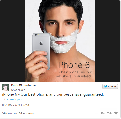 iPhone 6 thêm tai tiếng “có khả năng cạo râu”?