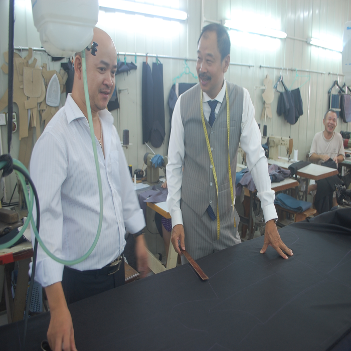 Veston Hồng Ngọc chắp cánh tình yêu