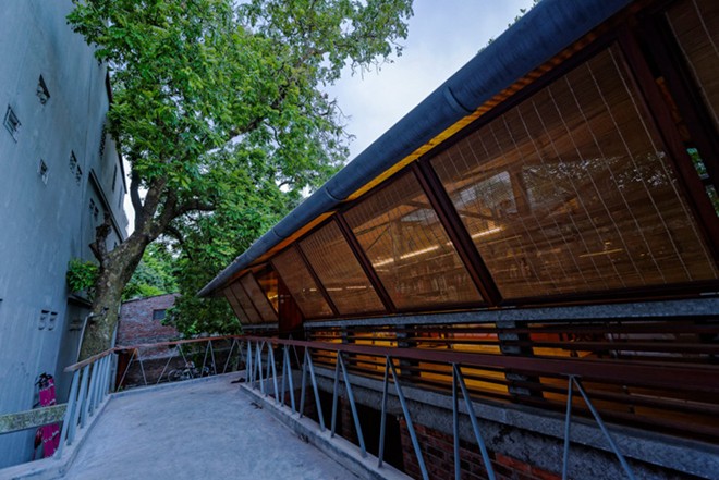 Nhà tre truyền thống độc đáo giữa Hà Nội