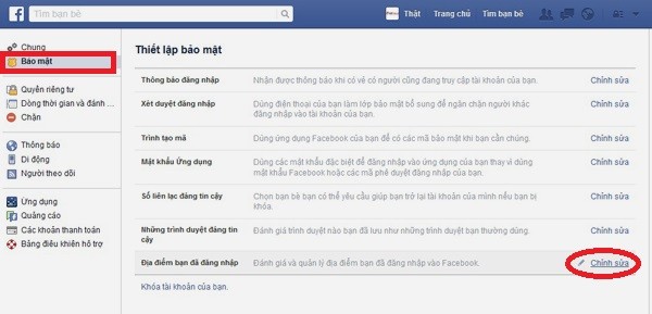 Cách đăng xuất Facebook từ xa khi đãng trí