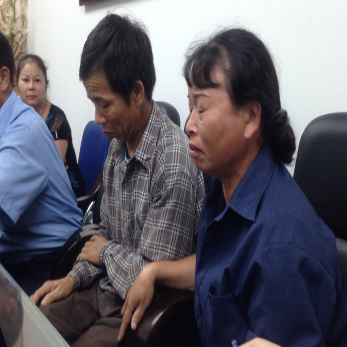 (bgiay)Gia đình ông Nguyễn Thanh Chấn khắc khoải chờ tiền bồi thư