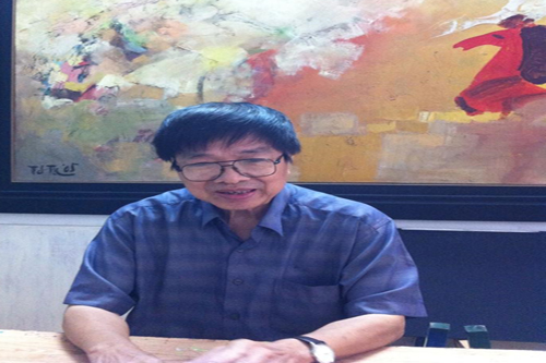 (bgiay)Tâm sự của người thầy dìu dắt trẻ khiếm thị vẽ bằng trái t