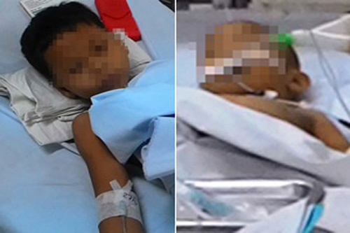 (bgiay)Tâm sự của người cha có hai con nghi bị mẹ tiêm thuốc kịch