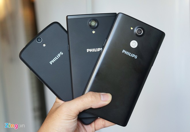 Philips ra mắt thêm ba smartphone giá tốt pin trâu tại VN