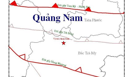 2 trận động đất liên tiếp xảy ra ở Sông Tranh 2 2 trận động đất liên tiếp xảy ra ở Sông Tranh 2