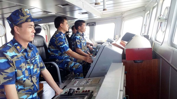 Một tuần trên tàu cảnh sát biển