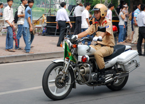 Những mẫu xe độc của Cảnh sát giao thông Việt Nam Những mẫu xe độc của Cảnh sát giao thông Việt Nam