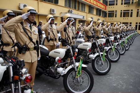 Những mẫu xe độc của Cảnh sát giao thông Việt Nam Những mẫu xe độc của Cảnh sát giao thông Việt Nam