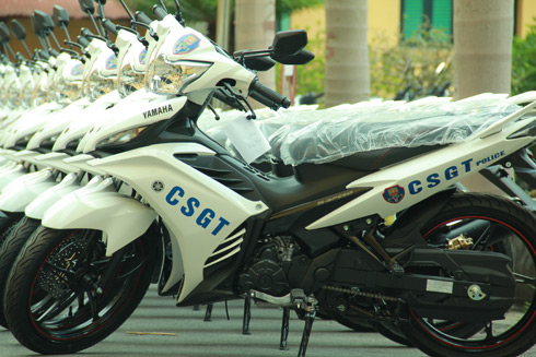 Những mẫu xe độc của Cảnh sát giao thông Việt Nam Những mẫu xe độc của Cảnh sát giao thông Việt Nam