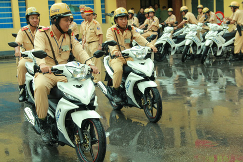 Những mẫu xe độc của Cảnh sát giao thông Việt Nam Những mẫu xe độc của Cảnh sát giao thông Việt Nam