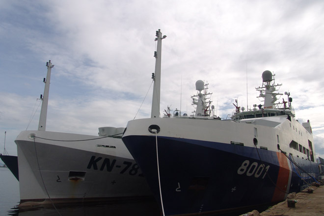 Chùm ảnh: Thăm tàu Kiểm ngư 781 hiện đại nhất Việt Nam