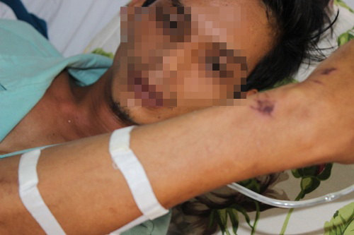 Đồng Nai: Nhập viên và ói ra máu sai khi gặp công an về!