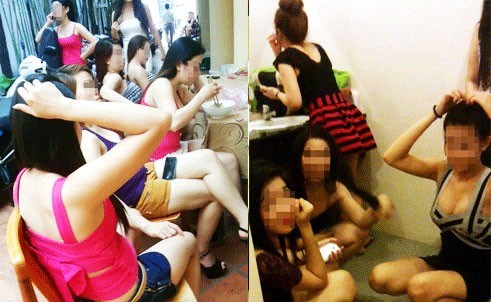 Thế giới chân dài ở nhà hàng Sài Gòn