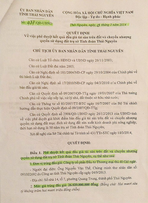 Lộ sáng tác giả “hòn đá lạ” tại Tỉnh Đoàn Thái Nguyên