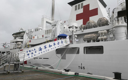 Hình ảnh hiếm hoi về tàu hải quân Trung Quốc