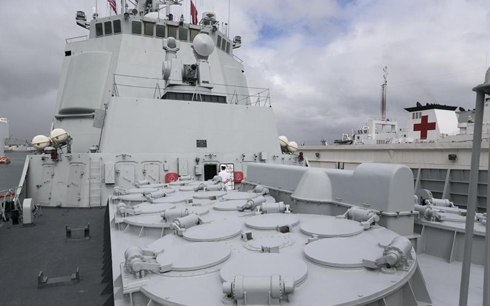 Hình ảnh hiếm hoi về tàu hải quân Trung Quốc