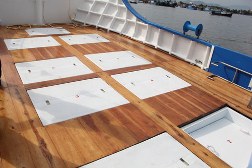 Khám phá tàu câu cá vỏ composite kiểu Nhật