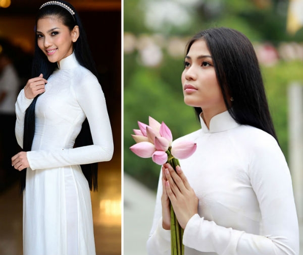 Mỹ nhân nào mặc áo dài trắng đẹp nhất showbiz Việt?