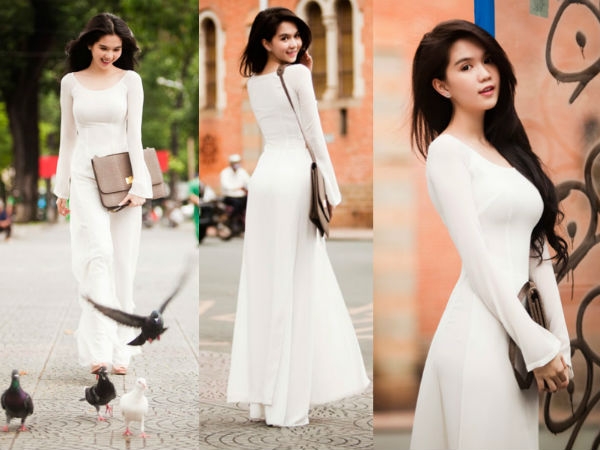 Mỹ nhân nào mặc áo dài trắng đẹp nhất showbiz Việt?