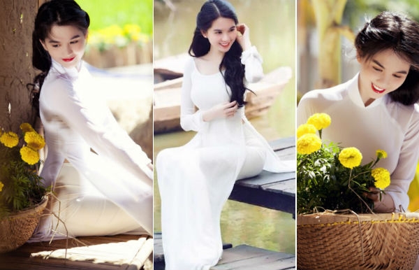 Mỹ nhân nào mặc áo dài trắng đẹp nhất showbiz Việt?