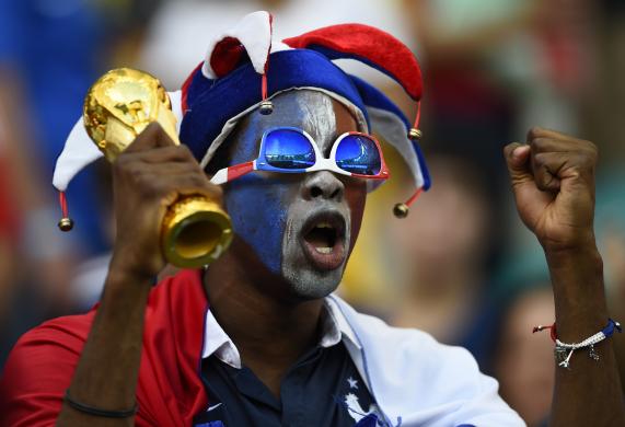 Những khuôn mặt độc đáo của fan hâm mộ tại World Cup 2014