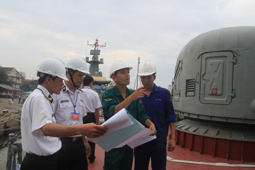 Bộ Tư lệnh Hải quân thử nghiệm tàu tên lửa M3, M4