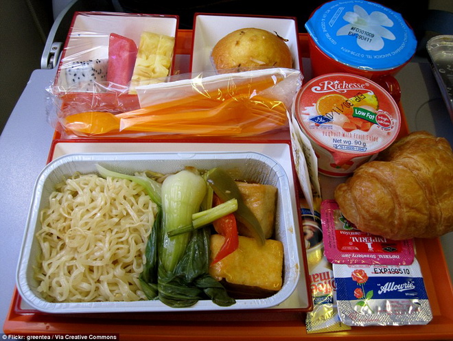 Khám phá đồ ăn của các hãng hàng không lớn trên thế giới